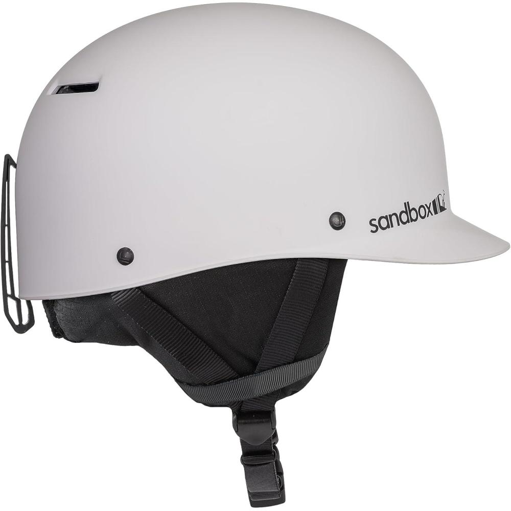 imageSandbox Unisex Classic 20 Snow Ski and Snowboard HelmetWhite