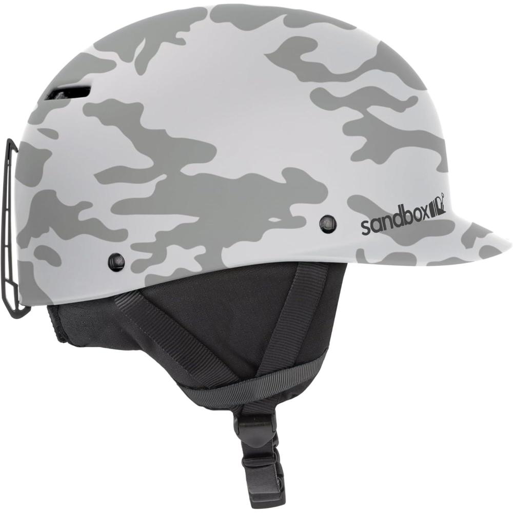 imageSandbox Unisex Classic 20 Snow Ski and Snowboard HelmetWhite Camo BOA