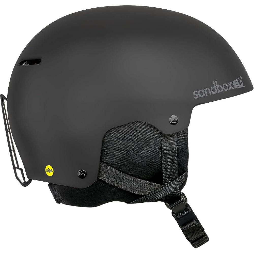 imageSandbox Unisex Icon Snow MIPS Ski and Snowboard HelmetBlack BOA