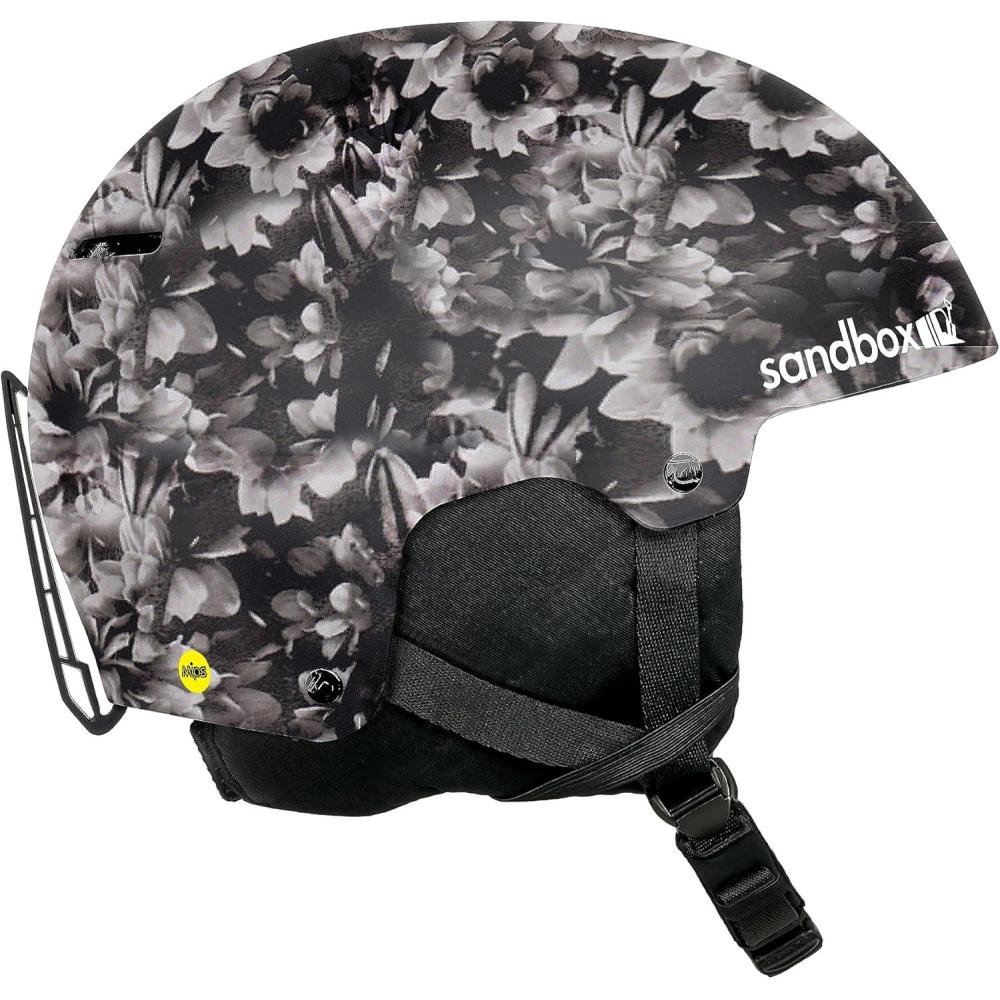imageSandbox Unisex Icon Snow MIPS Ski and Snowboard HelmetBlack Floral BOA