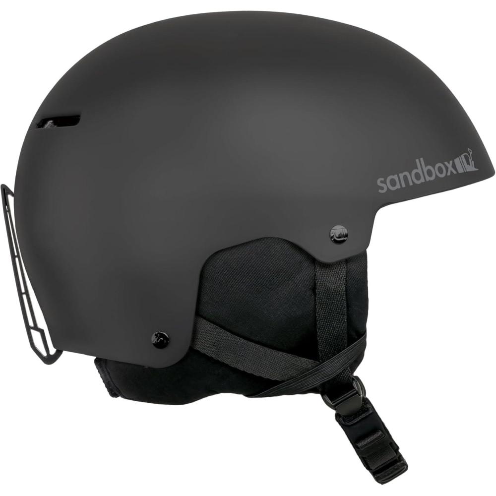 imageSandbox Unisex Icon Snow Ski and Snowboard HelmetBlack BOA