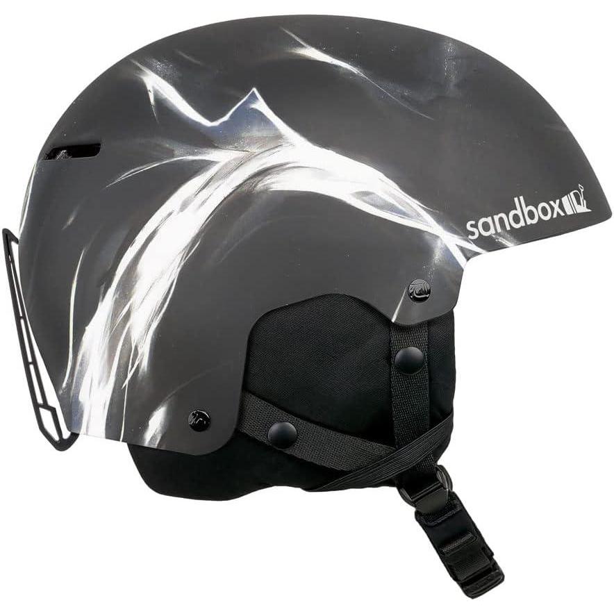 imageSandbox Unisex Icon Snow Ski and Snowboard HelmetBlack Sheone Matte