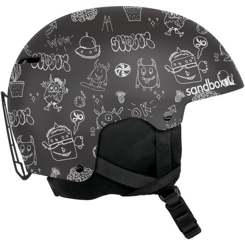 imageSandbox Unisex Icon Snow Ski and Snowboard HelmetDoodles