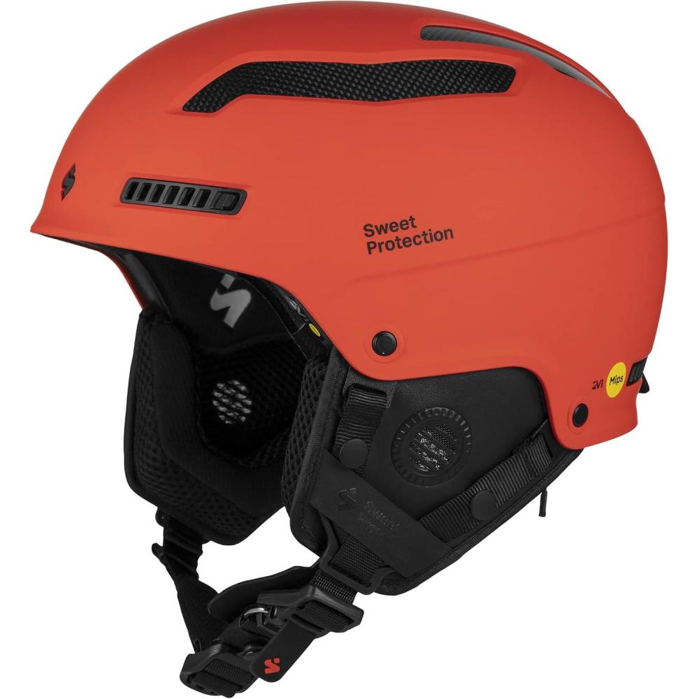imageSweet Protection Trooper 2Vi MIPS Snowboarding and Ski HelmetMatte Burning Orange