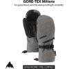Burton Women’s Gore-TEX Mittens(Gray Heather)