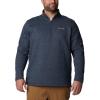 Columbia Men’s Great Hart Mountain III Half Zip(Collegiate Navy Solid)