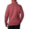 Columbia Men’s Great Hart Mountain III Half Zip(Red Jasper Heather)