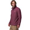 Columbia Men’s Great Hart Mountain III Half Zip(Rich Wine Heather)