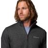 Columbia Men’s Great Hart Mountain III Half Zip(black heather)