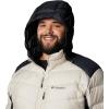 Columbia Mens Labyrinth Loop Ii Hooded Jacket(Dark Stone/Black)