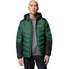 Columbia Mens Labyrinth Loop Ii Hooded Jacket(Rain Forest/Black)