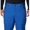 Columbia Men’s Powder Stash II Pant, Mountain Blue/Black, Large