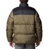 Columbia Mens Puffect Iii Jacket(Stone Green/Black)