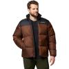 Columbia Mens Puffect Iii Jacket(Tobacco/Black)