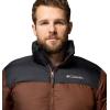 Columbia Mens Puffect Iii Jacket(Tobacco/Black)