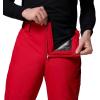 Columbia mens Bugaboo V Pant(Mountain Red)