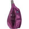 KAVU Original Rope Puff Diamond Quilted Mini Sling Pack – Taupe(Sunset Purple)