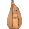 KAVU Original Rope Puff Diamond Quilted Mini Sling Pack – Taupe(Taupe)