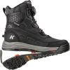 Korkers Men’s Snowmaggedon Winter Boots – Insulated and Waterproof – Includes Interchangeable SnowTrac Lug Sole(Black)