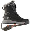 Korkers Women’s Snowmageddon with SnowTrac Soles Boots(Black)