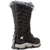 Korkers Women’s South Lake Winter Boots – Extra Cozy and Waterproof – Includes Interchangeable TrailTrac Sole(Black)