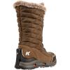 Korkers Women’s South Lake Winter Boots – Extra Cozy and Waterproof – Includes Interchangeable TrailTrac Sole(Brown)