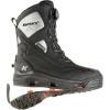 Korkers mens Polar Vortex 1200 W/Snowtrac Sole(Black/Silver)