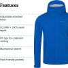 MARMOT mens Precip Eco Pro Jacket(Dark Azure)