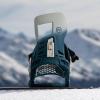 Nidecker Flow Fuse Fusion Men’s Rear Entry Snowboard Bindings(Teal/Blue)