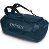 Osprey Transporter 40L Travel Duffel Bag, Black(Venturi Blue)