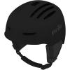 Pret Cirque Men’s Snow Helmet – Lightweight MIPS Ski & Snowboard Helmet with Adjustable Ventilation, Audio Compatible(Black)