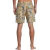 RVCA – Mens Barnes Elastic Short 17 Trunks, Color Camel, Size: Medium