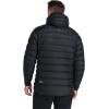 Rab Men’s Electron Pro 800-Fill Down Hooded Jacket for Climbing & Mountaineering(Black/Black)