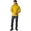 Rab Men’s Electron Pro 800-Fill Down Hooded Jacket for Climbing & Mountaineering(Dark Pollen)