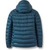 Rab Men’s Electron Pro 800-Fill Down Hooded Jacket for Climbing & Mountaineering(Tempest Blue)