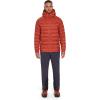 Rab Men’s Electron Pro 800-Fill Down Hooded Jacket for Climbing & Mountaineering(Tuscan Red)