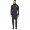 Rab Men’s Xenair Alpine Light Hooded Insulated Jacket for Hiking & Mountaineering(Ebony (Zinc))