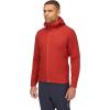 Rab Men’s Xenair Alpine Light Hooded Insulated Jacket for Hiking & Mountaineering(Tuscan Red)
