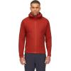 Rab Men’s Xenair Alpine Light Hooded Insulated Jacket for Hiking & Mountaineering(Tuscan Red)