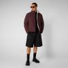 Save The Duck Men’s Hyssop Jacket(Burgundy Black)