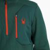 Spyder Men’s Bandit 1/2 Zip Fleece Ski Mid Layer Sweater Jacket(Cypress Green)