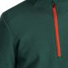 Spyder Men’s Bandit 1/2 Zip Fleece Ski Mid Layer Sweater Jacket(Cypress Green)
