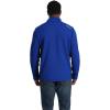 Spyder mens Bandit 1/2 Zip Fleece Ski Mid Layer Sweater Jacket(Electric Blue)