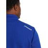 Spyder mens Bandit 1/2 Zip Fleece Ski Mid Layer Sweater Jacket(Electric Blue)