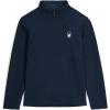 Spyder mens Bandit 1/2 Zip Fleece Ski Mid Layer Sweater Jacket(True Navy)
