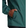Spyder mens Spyder Pitch Shell Jacket(Cypress Green)