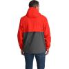 Spyder mens Spyder Pitch Shell Jacket(Volcano)