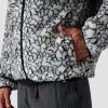 Stoic, High Pile Printed Fleece Jacket – Men’s(Black/White Abstract Print)