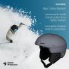 Sweet Protection Adapter MIPS Helmet – Adult Ski & Snowboard Helmet with 19 Adjustable Vents & Goggle Integration for Men & Women(Graphite)