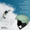 Sweet Protection Adapter MIPS Helmet – Adult Ski & Snowboard Helmet with 19 Adjustable Vents & Goggle Integration for Men & Women(Willow Green)